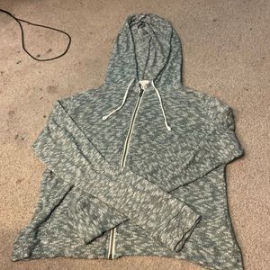 Mudd Gray Zip Up Hoodie
